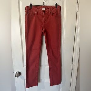 Eddie Bauer - Size 4 Deep Salmon Colored Jeans